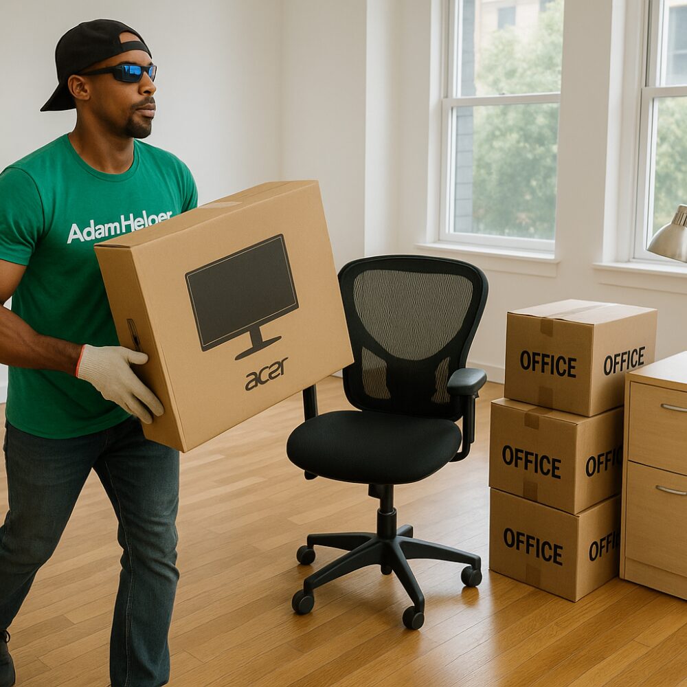 AdamHelper Boston Moving Company Small Commercial & Office Moves and Moving services
