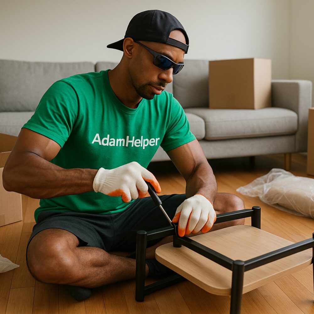 AdamHelper Boston Moving Company Strategist - Furniture Delivery + Assembly Services