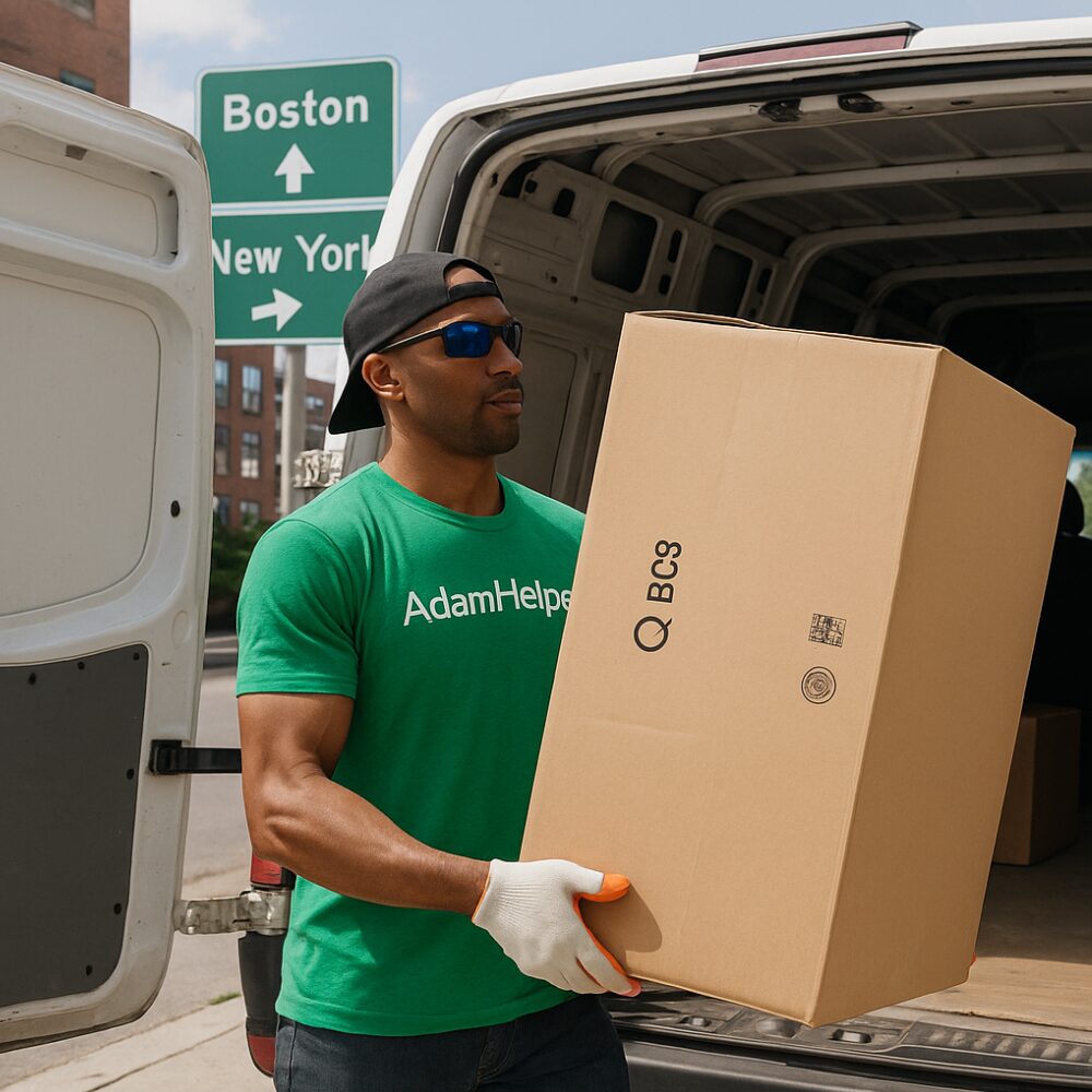 AdamHelper Boston Moving Company and Moving Strategist Boston to New York Moving and Delivery Services 