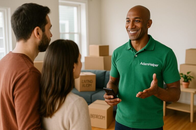Boston Moving strategist Strategy Session and Consultation AdamHelper Moving Company Same Day Movers